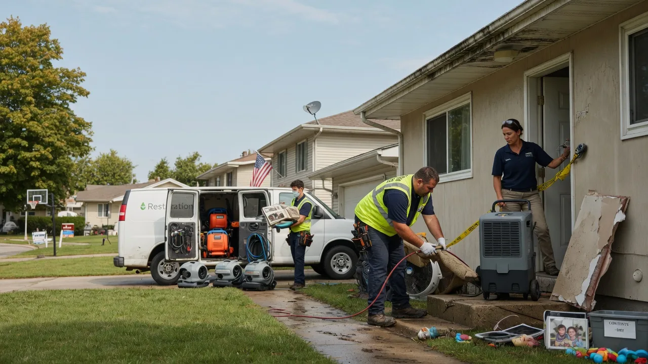 Water Damage Restoration in Swedesburg, IA near me